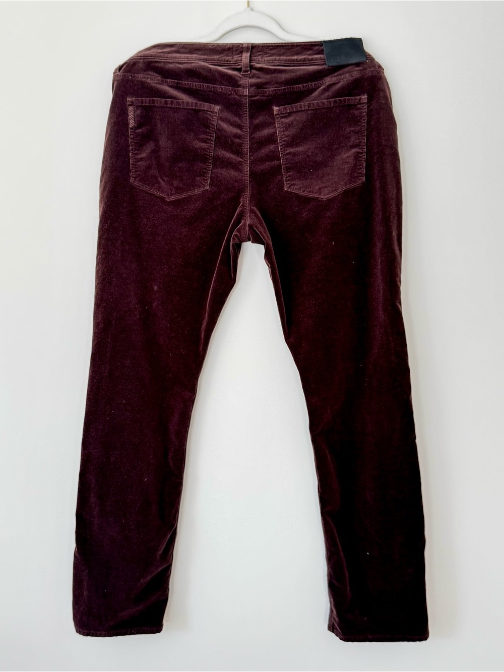 Paige Men’s Federal 34" Slim Straight Pant, Deep Woods (Brown) Corduroy – 36 - Picture 4 of 8
